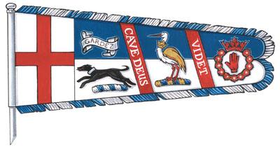 Drapeau de John Robert Charles Cave-Browne-Cave