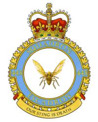 Insigne du 443e Escadron d’hélicoptères maritime