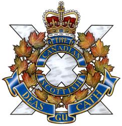 Insigne de The Canadian Scottish Regiment (Princess Mary's)