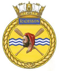 Insigne du NCSM Radisson