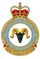 Insigne du 401e Escadron d'entraînement opérationnel d'hélicoptères