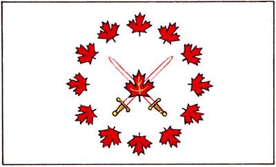 Drapeau de La ligue des cadets de l'armée du Canada