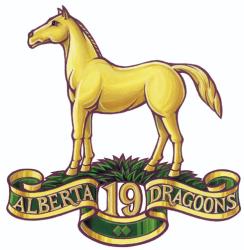 Insigne du 19th Alberta Dragoons