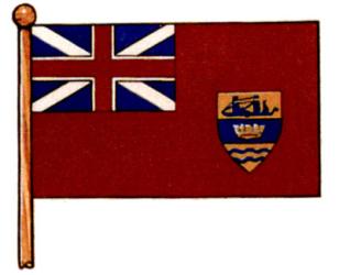 Flag of the Village of Bath