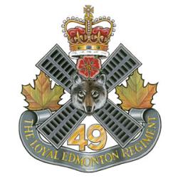 Insigne de The Loyal Edmonton Regiment (4th Battalion, Princess Patricia’s Canadian Light Infantry)