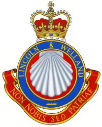 Insigne de The Lincoln and Welland Regiment