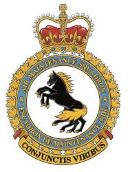 Insigne du 8e Escadron de maintenance (Air)