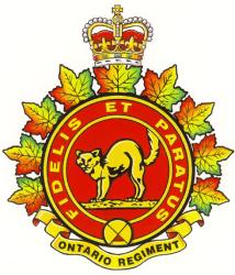 Badge of The Ontario Regiment (RCAC)