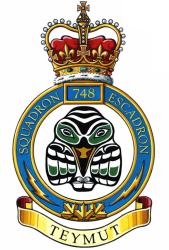 Insigne du 748e escadron des communications (Nanaimo)