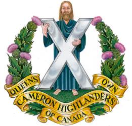 Insigne de The Queen’s Own Cameron Highlanders of Canada