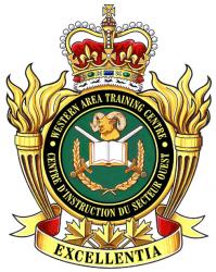 Insigne du Centre d'instruction du secteur ouest de la Force terrestre
