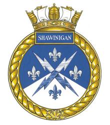 Insigne du NCSM Shawinigan