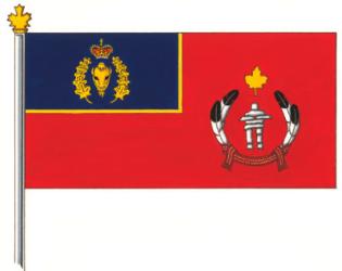 Drapeau de la Gendarmerie royale du Canada, Services de police autochtones