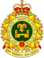 Insigne du  1er Groupe de soutien de secteur
