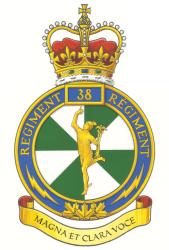 Insigne du 38e Régiment des transmissions