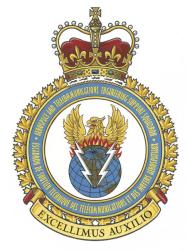 Insigne de l'Escadron de soutien des télécommunications et des moyens aérospatiaux