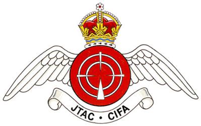 Insigne du Contrôleur interarmées de la finale de l’attaque