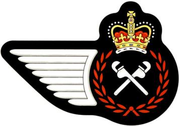 Insigne du Technicien en plomberie et chauffage de l’Aviation royale canadienne