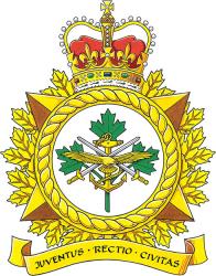 Insigne du Groupe de soutien national aux Cadets et aux Rangers juniors canadiens