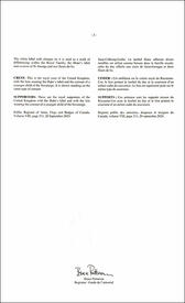 Lettres patentes enregistrant les emblèmes héraldiques du Prince Arthur William Patrick Albert Saxe-Coburg-Gotha