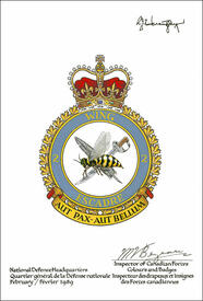Letters patent approving the Badge of the 2nd Tactical Aviation Wing Letters patent approving the Badge of the 2nd Tactical Aviation Wing