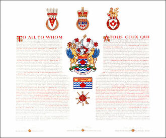 Lettres patentes concédant des emblèmes héraldiques à L'organisation des musées militaires du Canada, Inc. Lettres patentes concédant des emblèmes héraldiques à L'organisation des musées militaires du Canada, Inc.