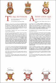 Lettres patentes concédant des emblèmes héraldiques à la Garde côtière auxiliaire canadienne