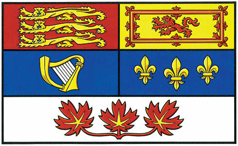 Drapeau du souverain du Canada