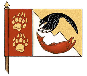 Drapeau de Kennith James Robertson Drapeau de Kennith James Robertson