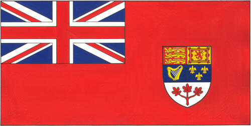 Red Ensign Canadien 1957