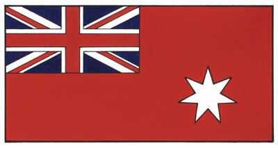 Proposed flag for Canada by Sir Sandford Fleming, 1895