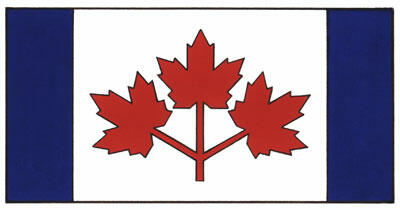 Proposed Flag for Canada: Alan Beddoe and Lester Pearson, Parliamentary Committee (Group A Finalist), October 1964