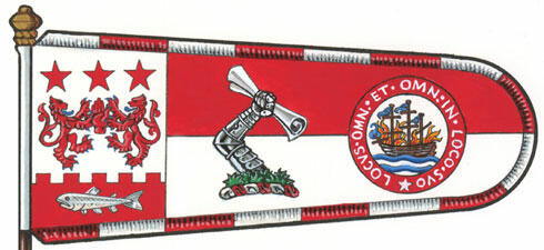 Drapeau de John Watson Neill Drapeau de John Watson Neill