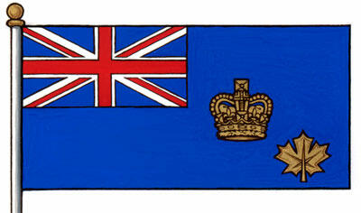 Flag of The Royal Hamilton Yacht Club (Established 1888) Ltd.