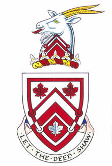 Arms of The Sir Sandford Fleming College of Applied Arts and Technology