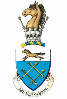 Arms of James Harold Crang
