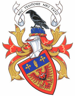 Arms of  Stephen James Howard MacDonald