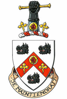 Arms of Jean Isobel Hall (née Nesbitt)
