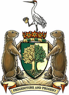 Armoiries de la Saskatchewan de la Genealogical Society Inc.