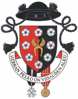 Arms of Stanley Gordon Johnstone