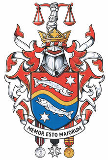 Arms of John Robert Fisher