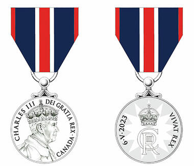 Médaille du couronnement du roi Charles III