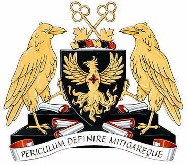 Armoiries du Centre d’excellence canadien pour la gestion des risques internes