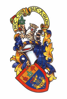 Arms of Roderick Gordon Murdoch Macpherson