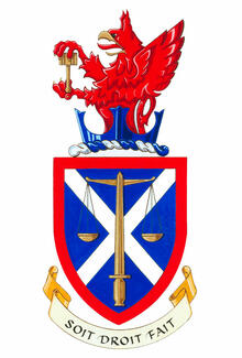 Arms of The Faculty of Law of Queen’s University at Kingston