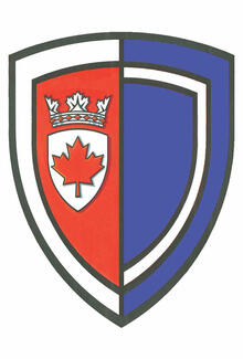 Armoiries de Claire Boudreau en tant que Héraut d'armes adjoint du Canada