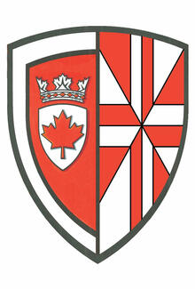 Armoiries de Bruce Kenneth Patterson comme héraut d’armes adjoint du Canada