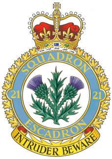 Motto of 21 Aerospace Control and Warning Squadron