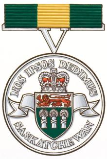 Insigne de La médaille du bénévolat de la Saskatchewan