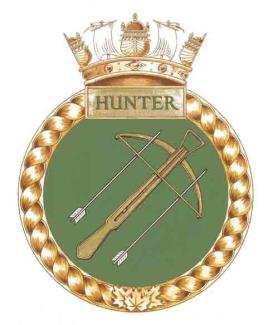 Motto of H.M.C.S. Hunter